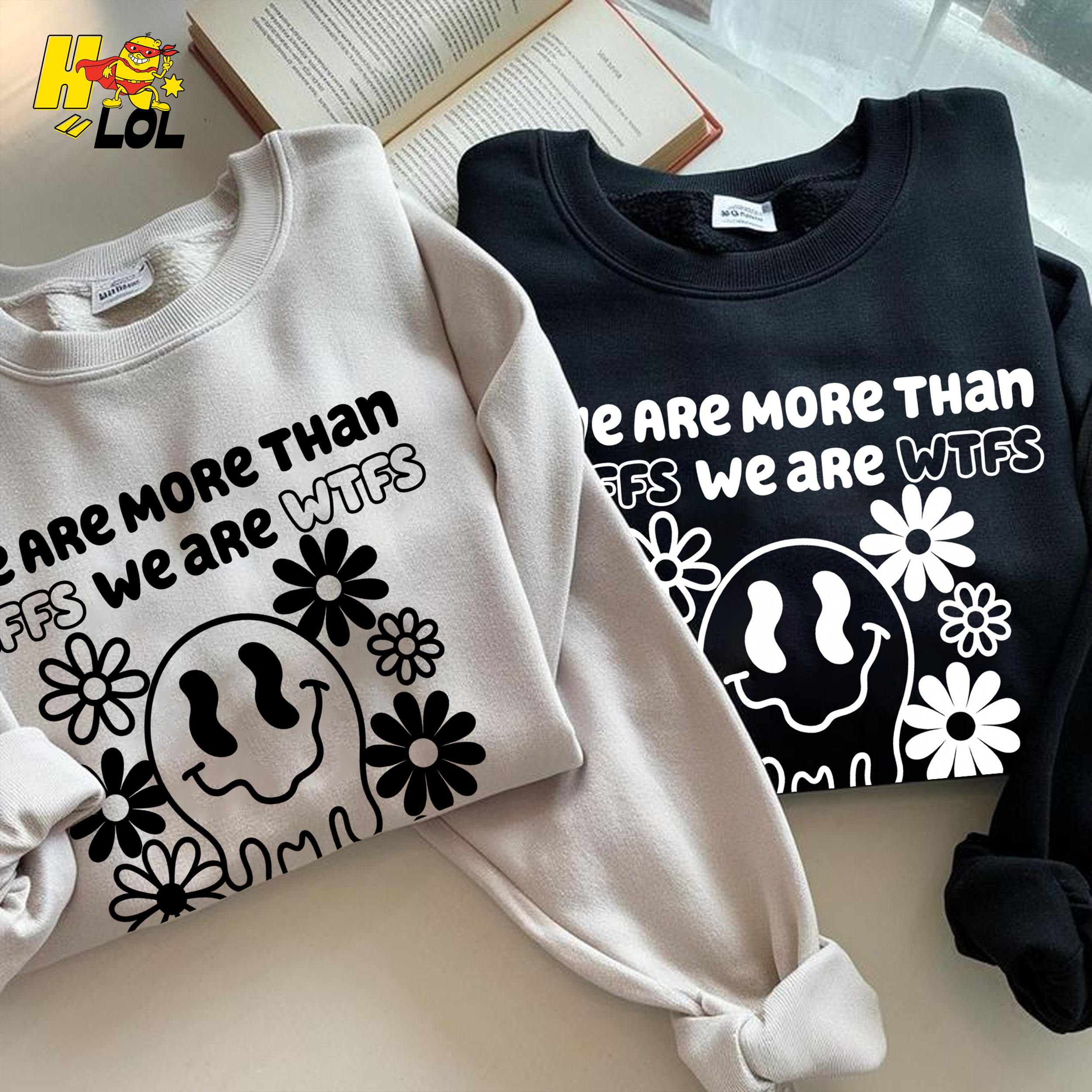 We Are More Than BFFS Funny Best Friend Crewneck Shirt - HQLOL