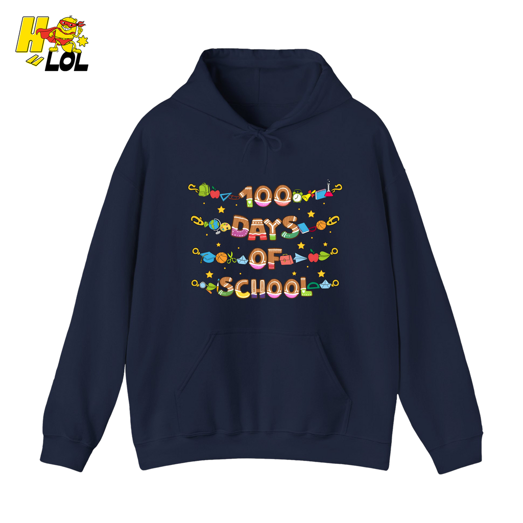 100 Days Of School Teacher Hoodie Gift For Teachers - HQLOL