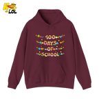 100 Days Of School Teacher Hoodie Gift For Teachers - HQLOL