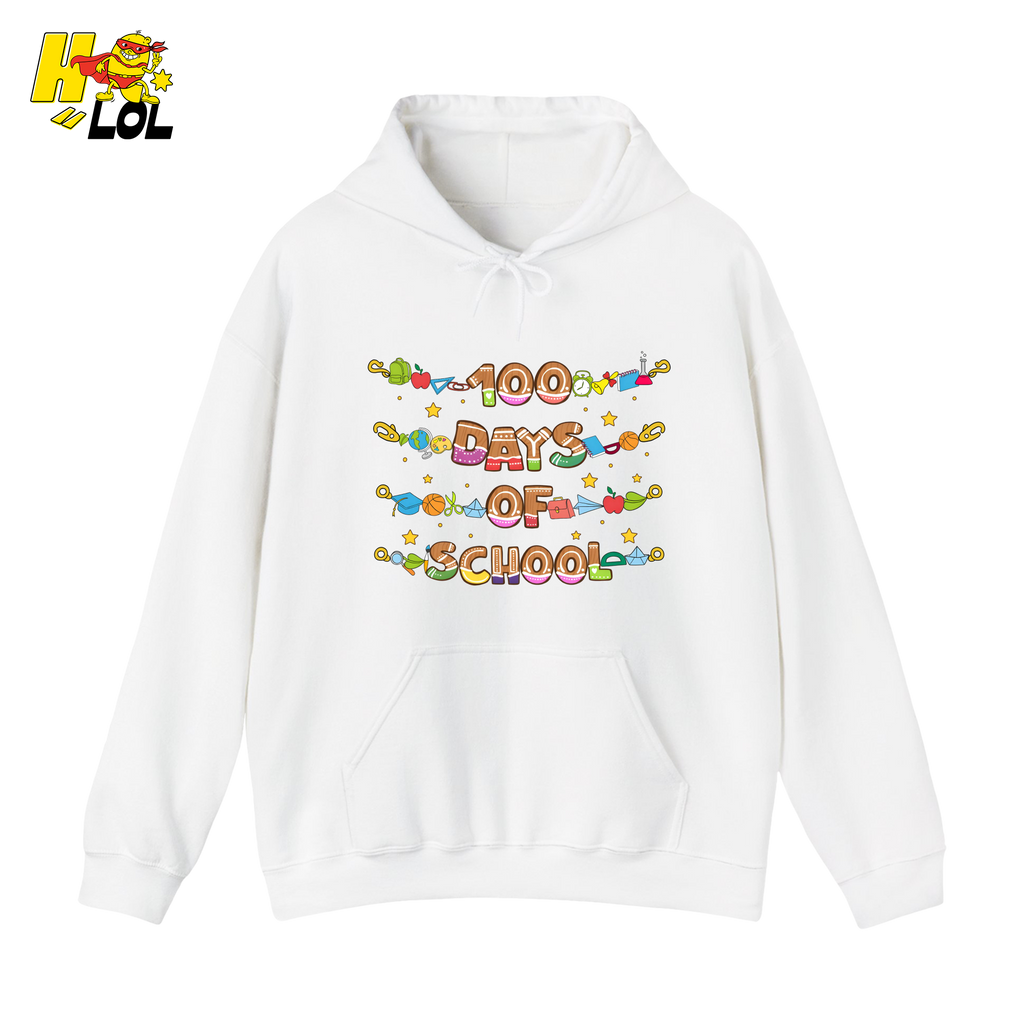 100 Days Of School Teacher Hoodie Gift For Teachers - HQLOL