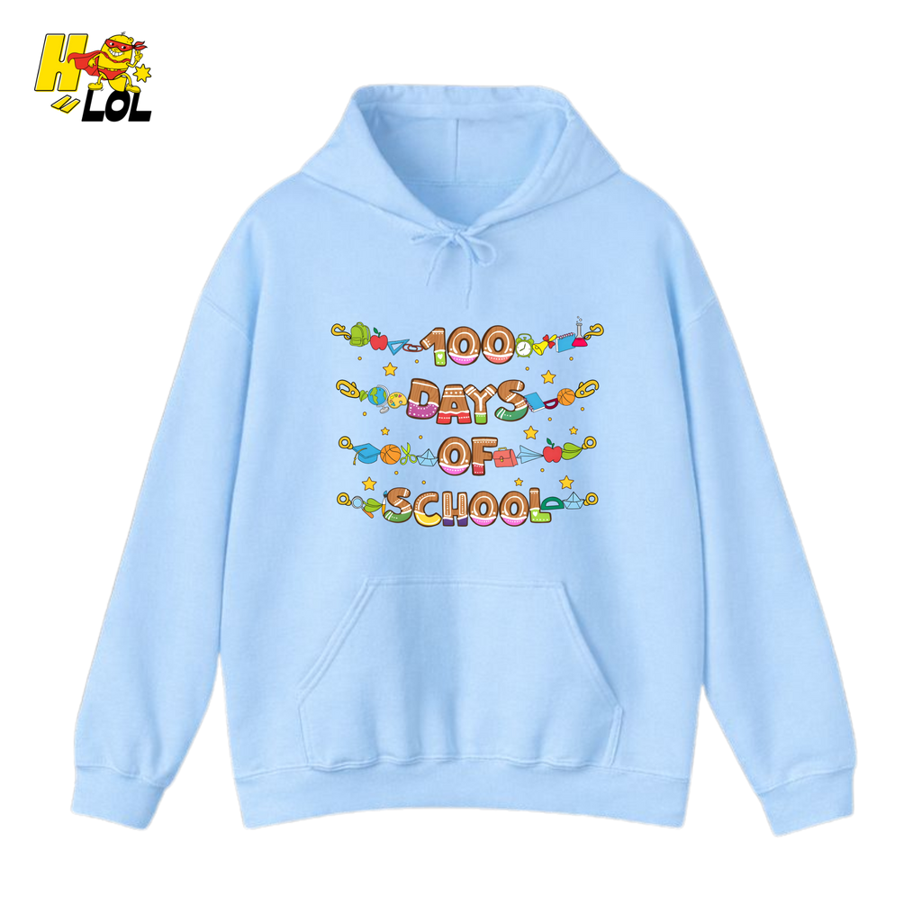 100 Days Of School Teacher Hoodie Gift For Teachers - HQLOL