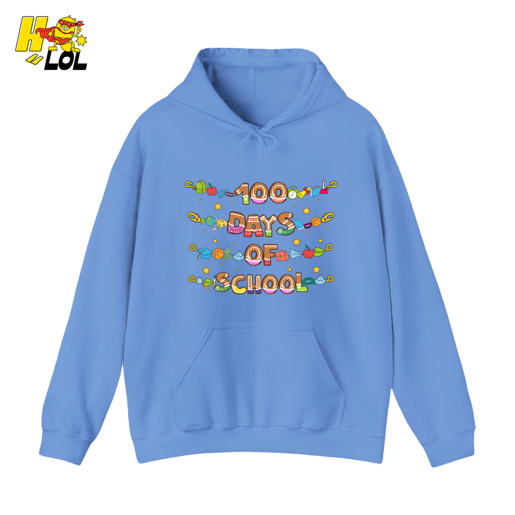 100 Days Of School Teacher Hoodie Gift For Teachers - HQLOL