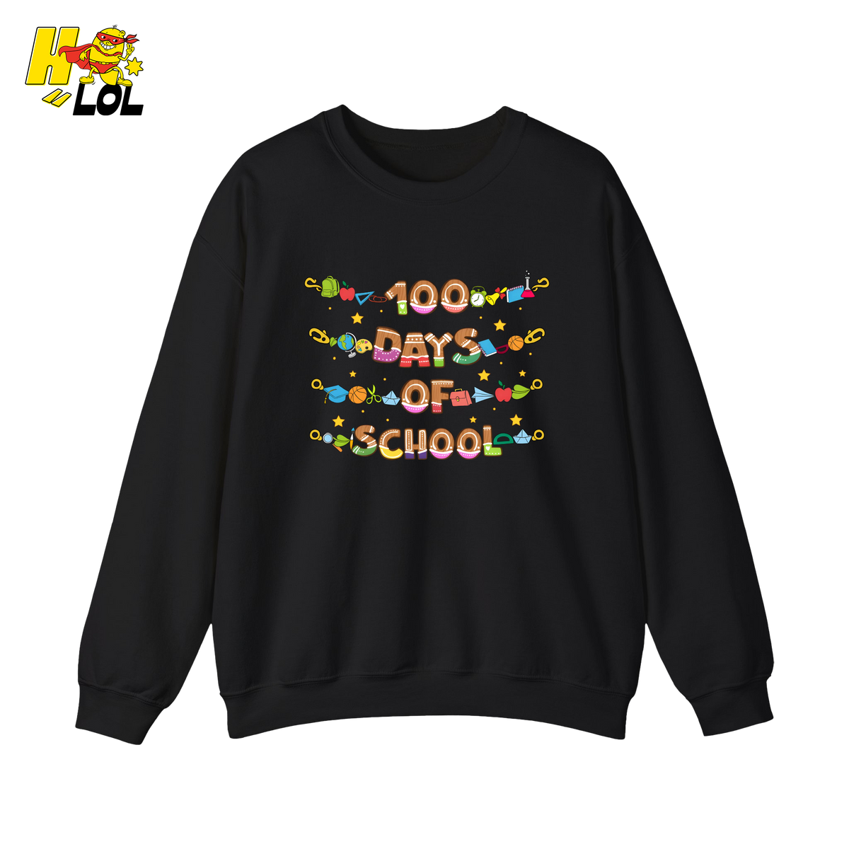 100 Days Of School Teacher Sweatshirt Gift For Teachers - HQLOL