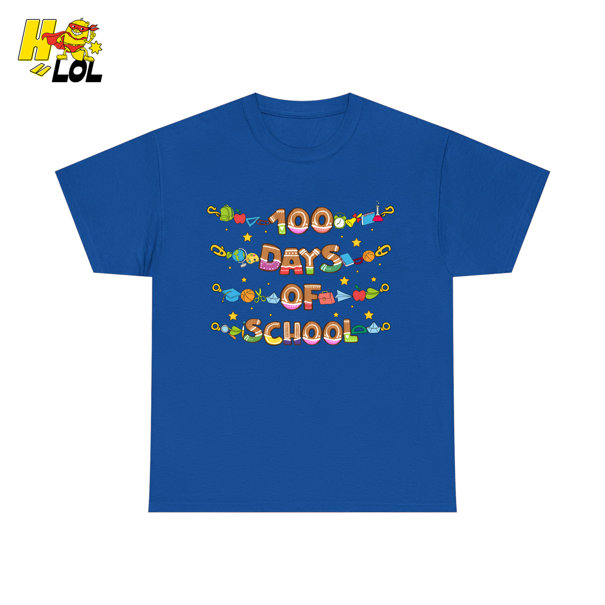100 Days Of School Teacher T-Shirt Gift For Teachers - HQLOL