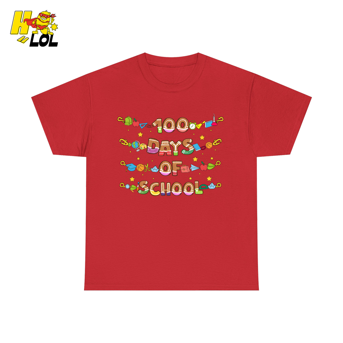 100 Days Of School Teacher T-Shirt Gift For Teachers - HQLOL