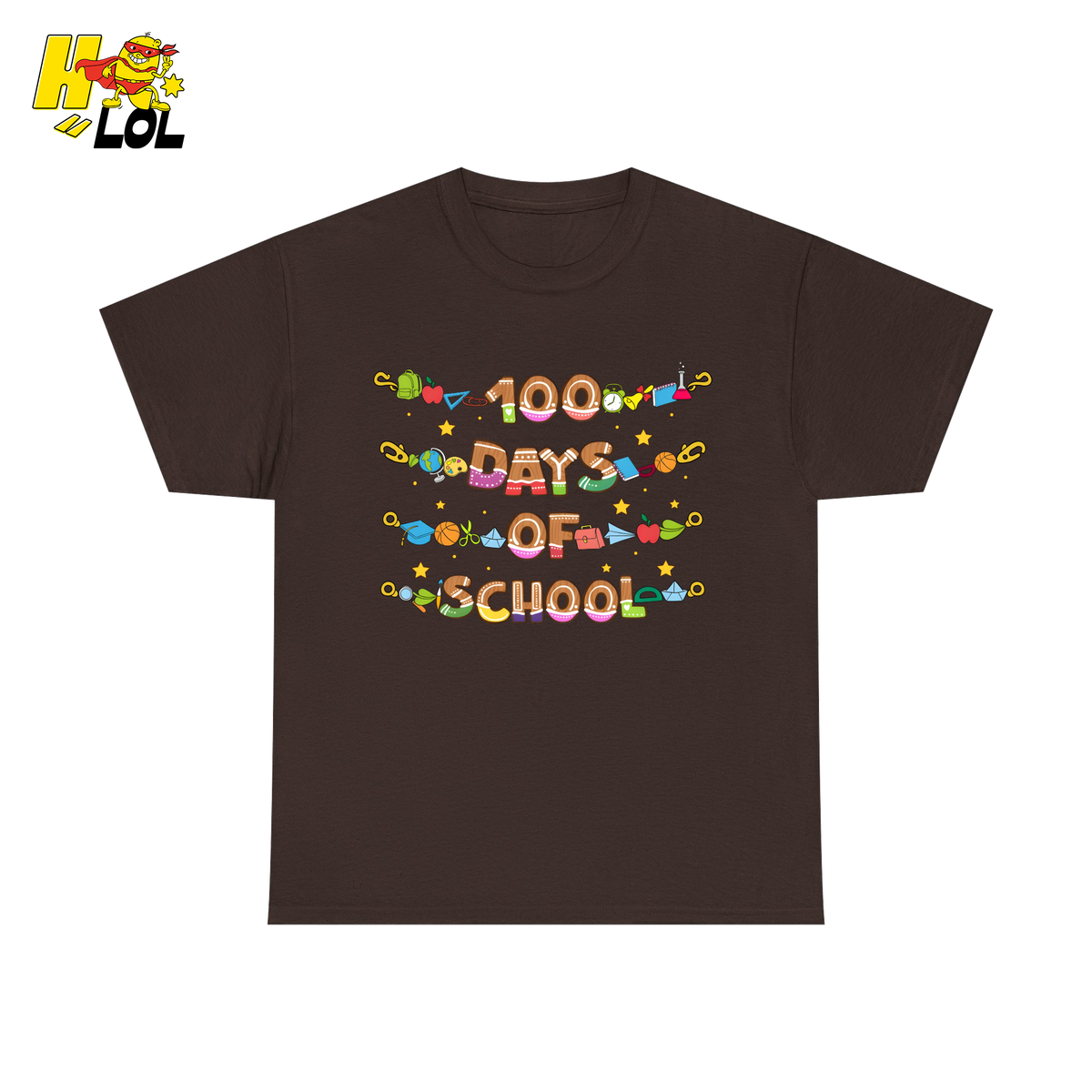 100 Days Of School Teacher T-Shirt Gift For Teachers - HQLOL