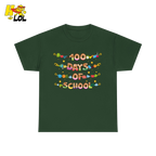 100 Days Of School Teacher T-Shirt Gift For Teachers - HQLOL