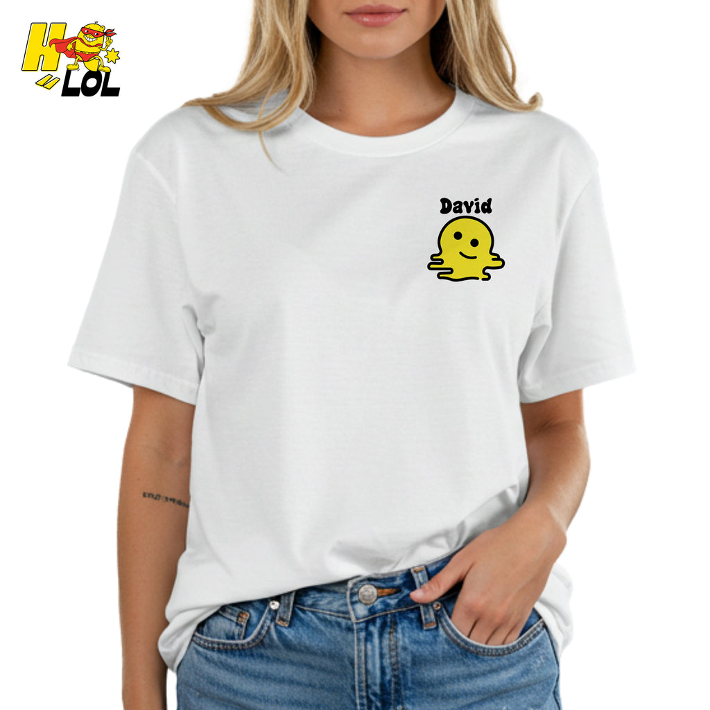 Custom Name IDK I Just Work Here Funny Sarcastic Work Shirt - HQLOL