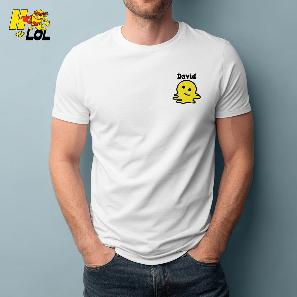 Custom Name IDK I Just Work Here Funny Sarcastic Work Shirt - HQLOL