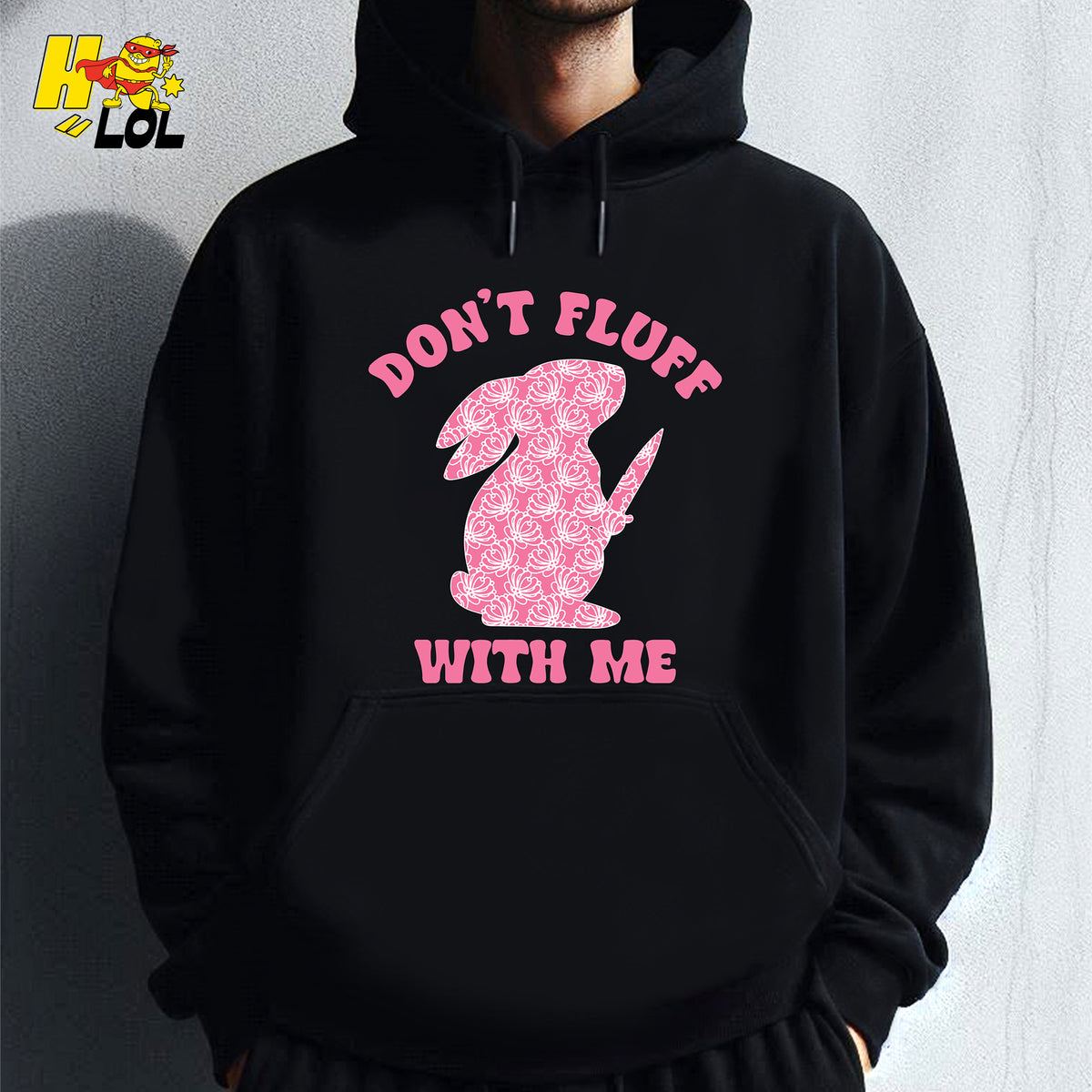 Don't Fluff With Me Bunny Shirt Funny Sarcastic Dark Humor Gift - HQLOL