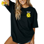 Custom Name IDK I Just Work Here Funny Sarcastic Work Shirt - HQLOL