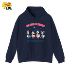 250 Years Of Freedom Patriotic Goose Hoodie Gift For Patriots - HQLOL
