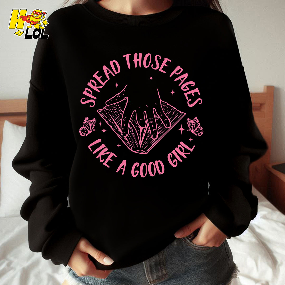Spread Those Pages Like Good Girl Book Lover Spicy Romance Shirt - HQLOL