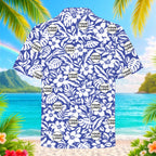 Custom Face Mash Tropical Hawaiian Shirt Gift for Family - HQLOL