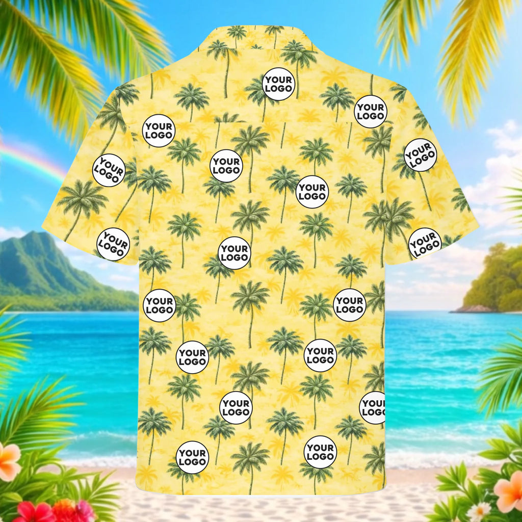 Personalized Palm Tree Hawaiian Shirt Gift for Friends - HQLOL