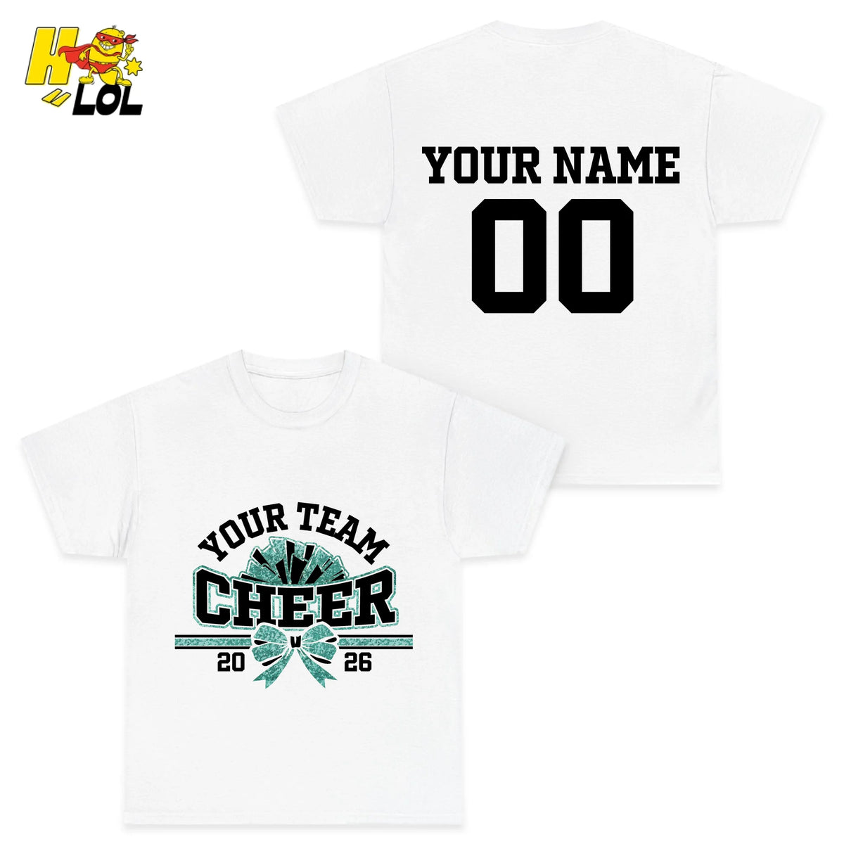 tshirt-white-frontback - có nền