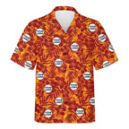 Custom Logo Team Floral Hawaiian Shirt Gift for Groups - HQLOL
