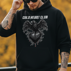 Cold Heart Club Raven Hoodie Gift for Anti Valentine - HQLOL