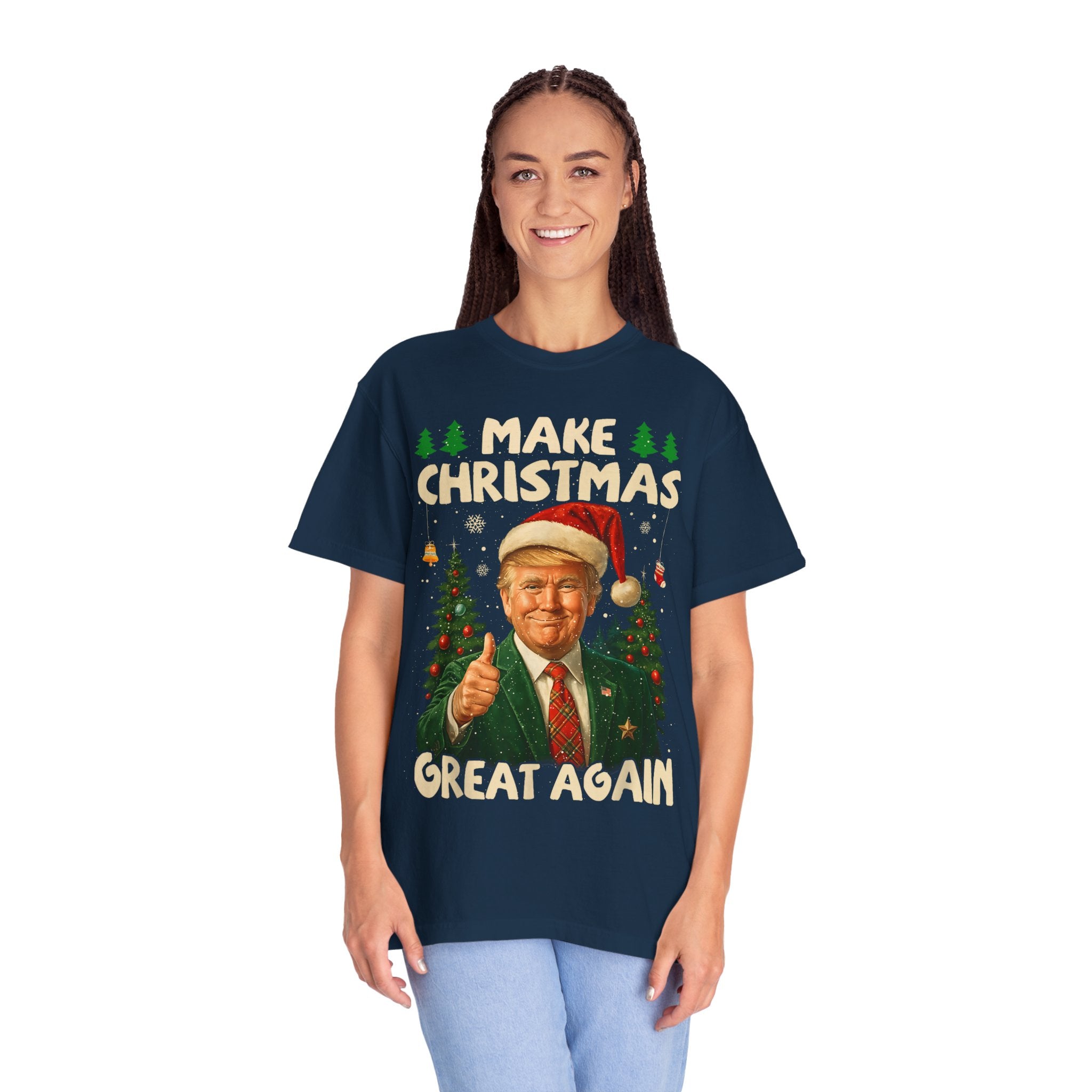 Funny Trump Make Christmas Great Again Merry Christmas