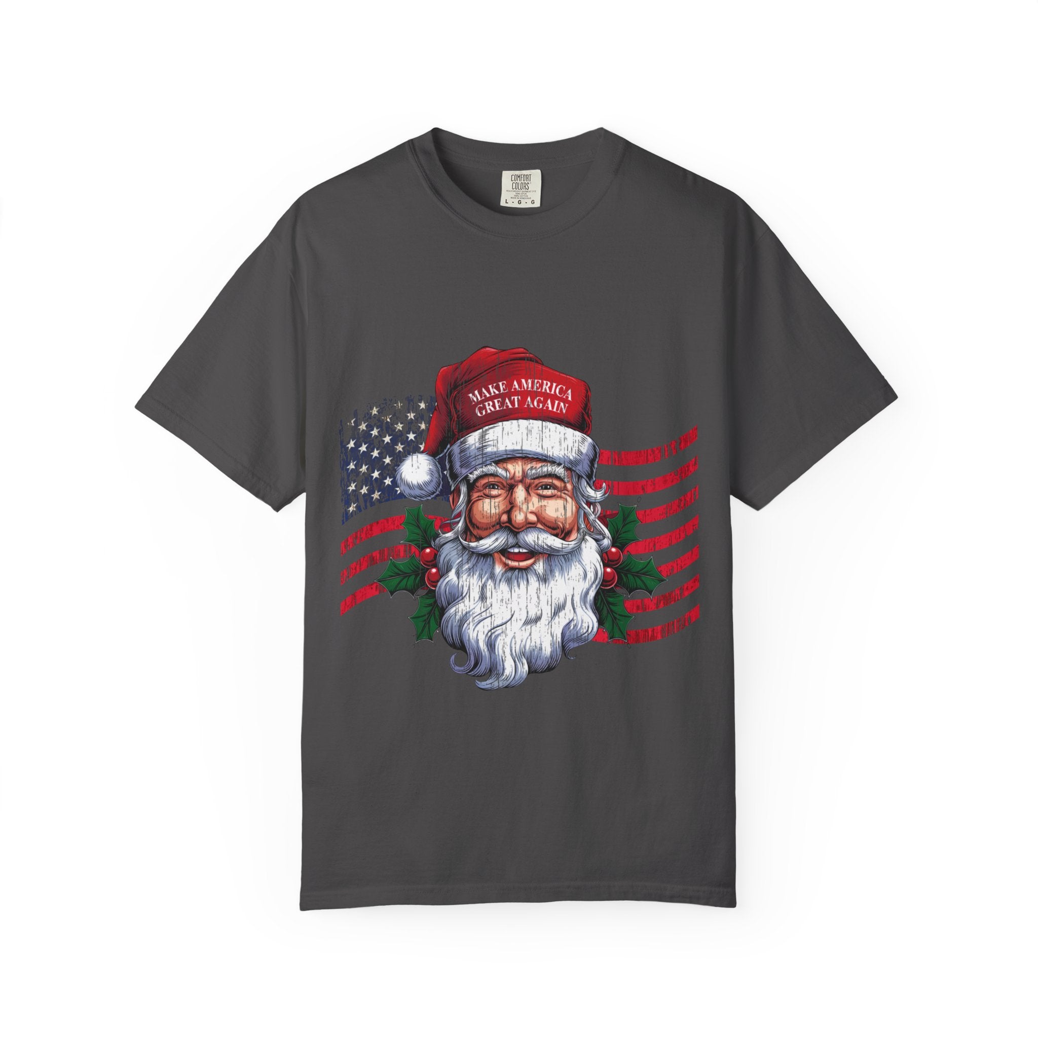 Make Christmas Great Again Funny Santa Trump 2025