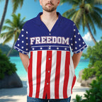 American Independence 250th Anniversary Hawaiian Gift For Patriots - HQLOL