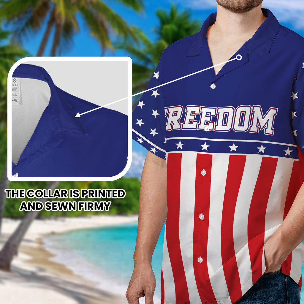 American Independence 250th Anniversary Hawaiian Gift For Patriots - HQLOL