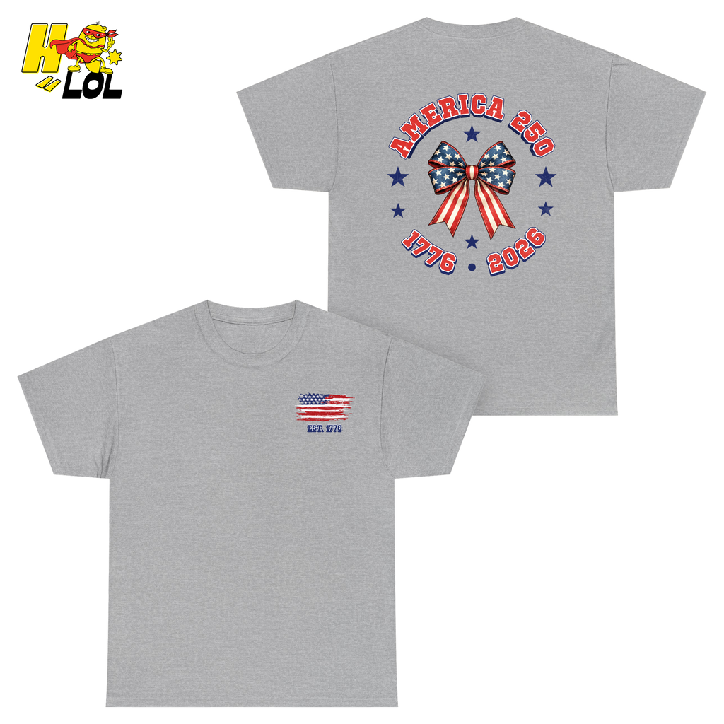 America 250 Semiquincentennial Retro T-shirt Gift For Patriot - HQLOL