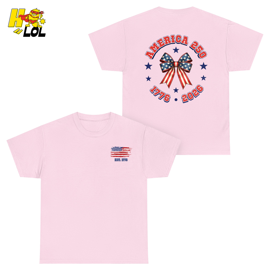 America 250 Semiquincentennial Retro T-shirt Gift For Patriot - HQLOL