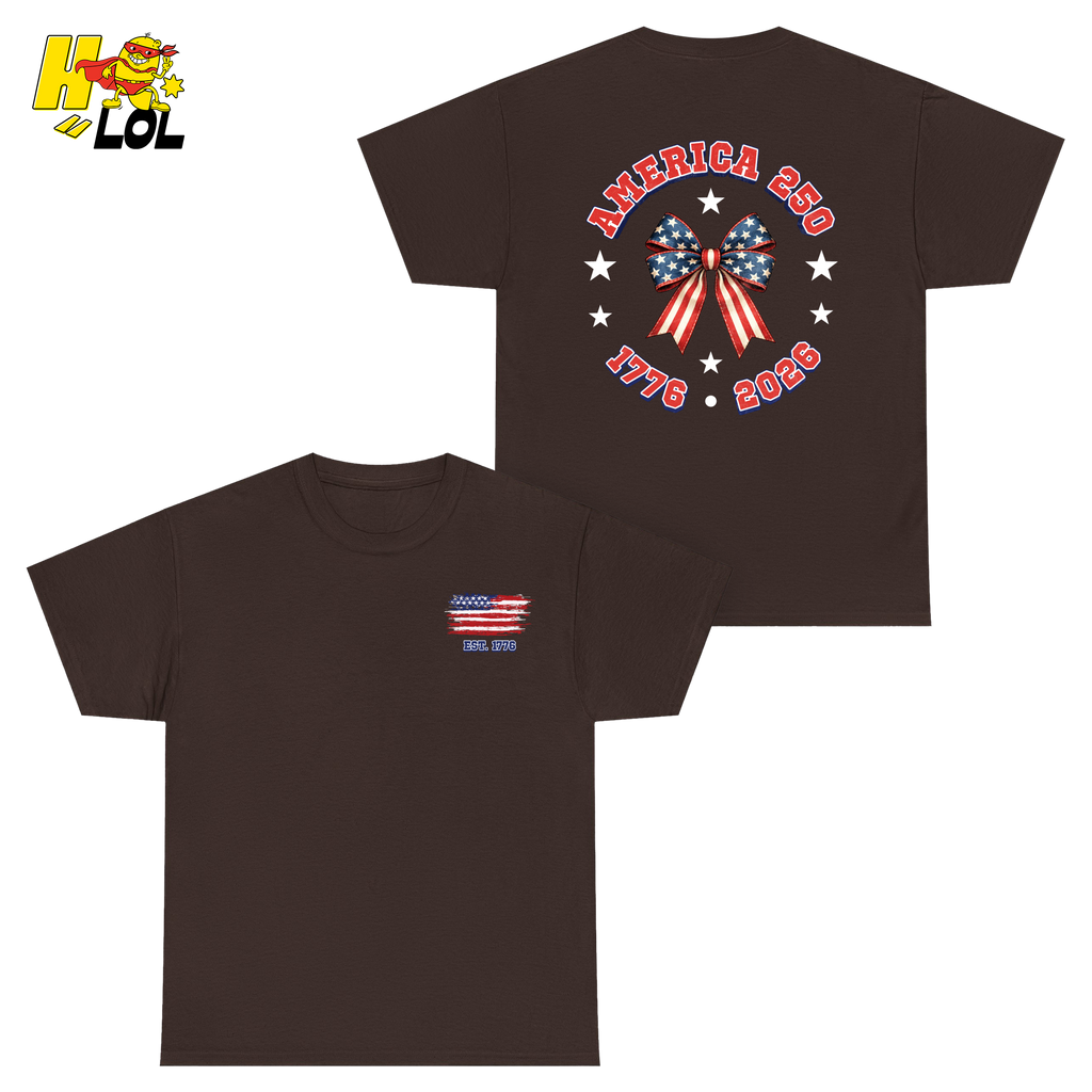 America 250 Semiquincentennial Retro T-shirt Gift For Patriot - HQLOL