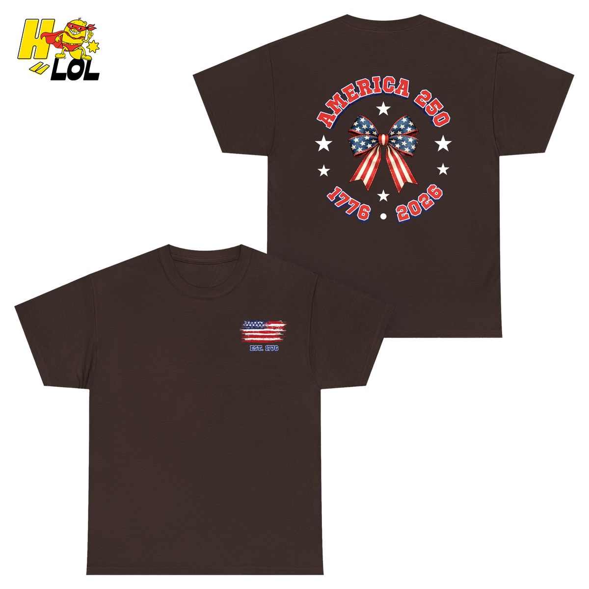 America 250 Semiquincentennial Retro T-shirt Gift For Patriot - HQLOL