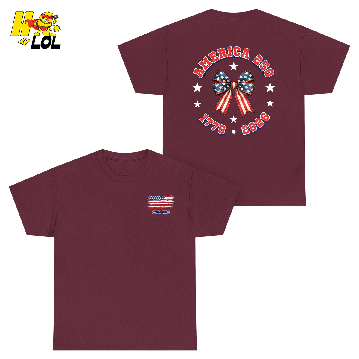 America 250 Semiquincentennial Retro T-shirt Gift For Patriot - HQLOL