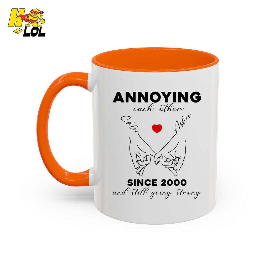 Annoying Each Other Personalized Mug Gift for Couples - HQLOL