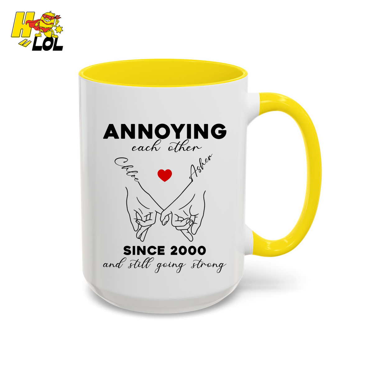 Annoying Each Other Personalized Mug Gift for Couples - HQLOL