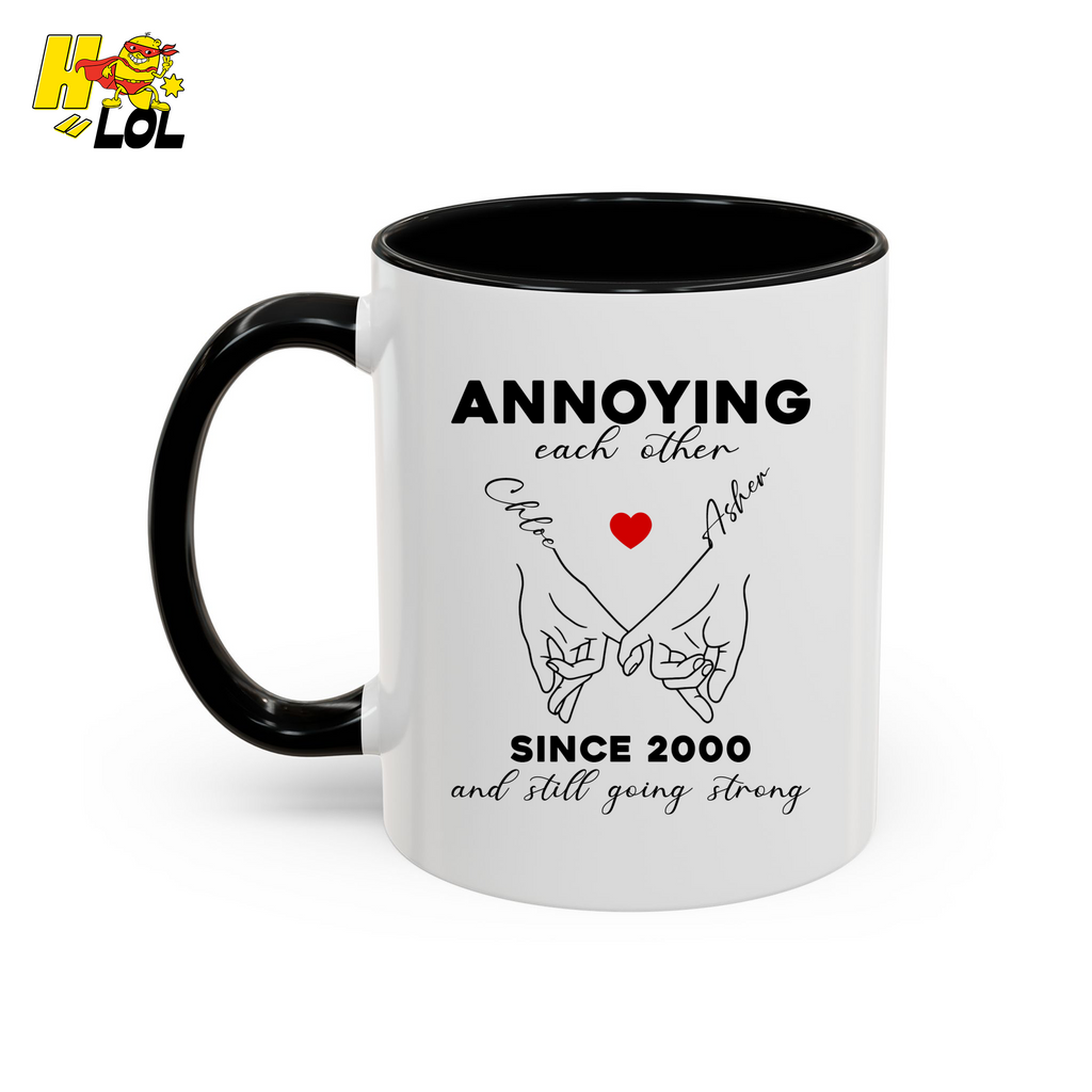 Annoying Each Other Personalized Mug Gift for Couples - HQLOL