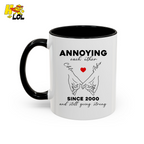 Annoying Each Other Personalized Mug Gift for Couples - HQLOL
