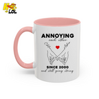 Annoying Each Other Personalized Mug Gift for Couples - HQLOL