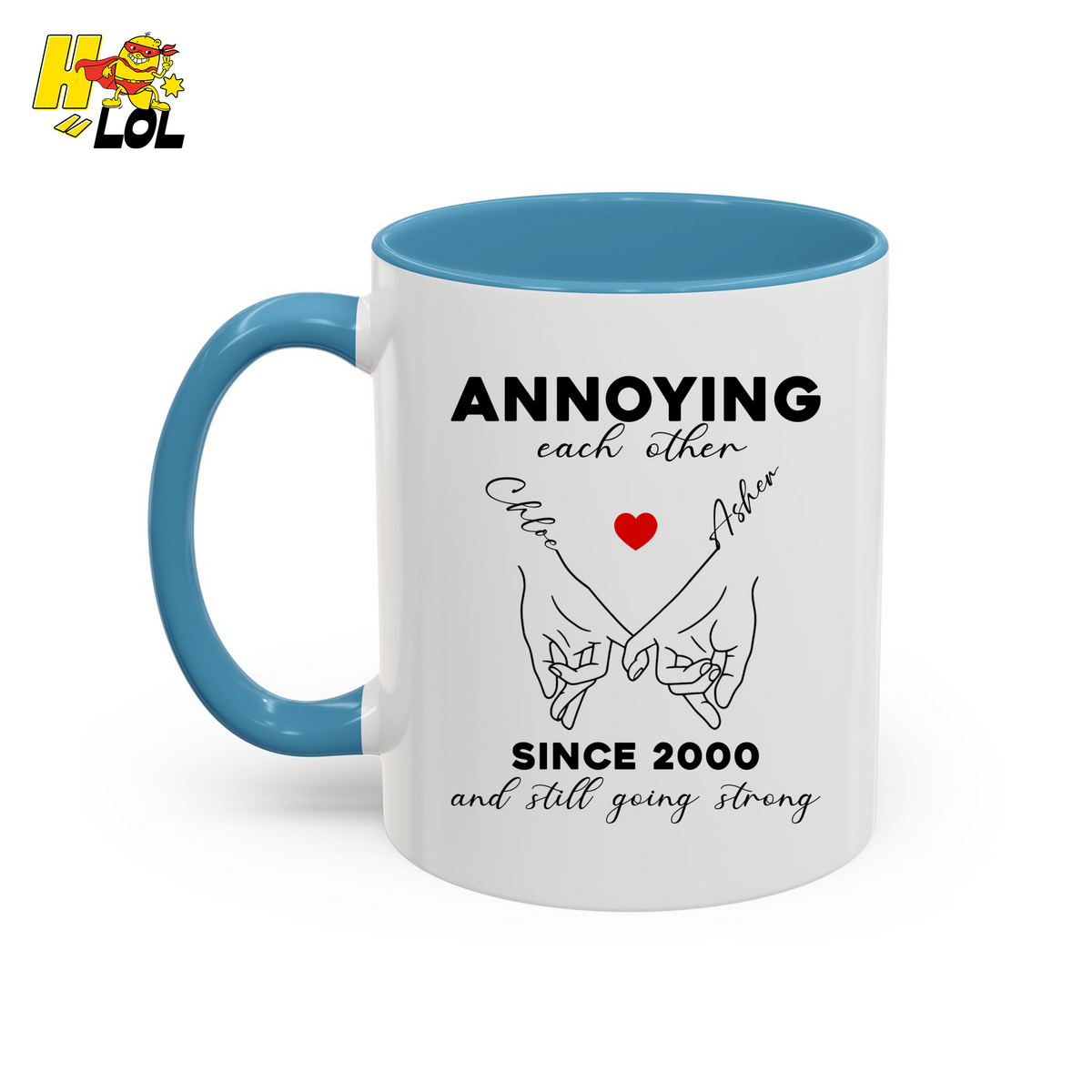 Annoying Each Other Personalized Mug Gift for Couples - HQLOL