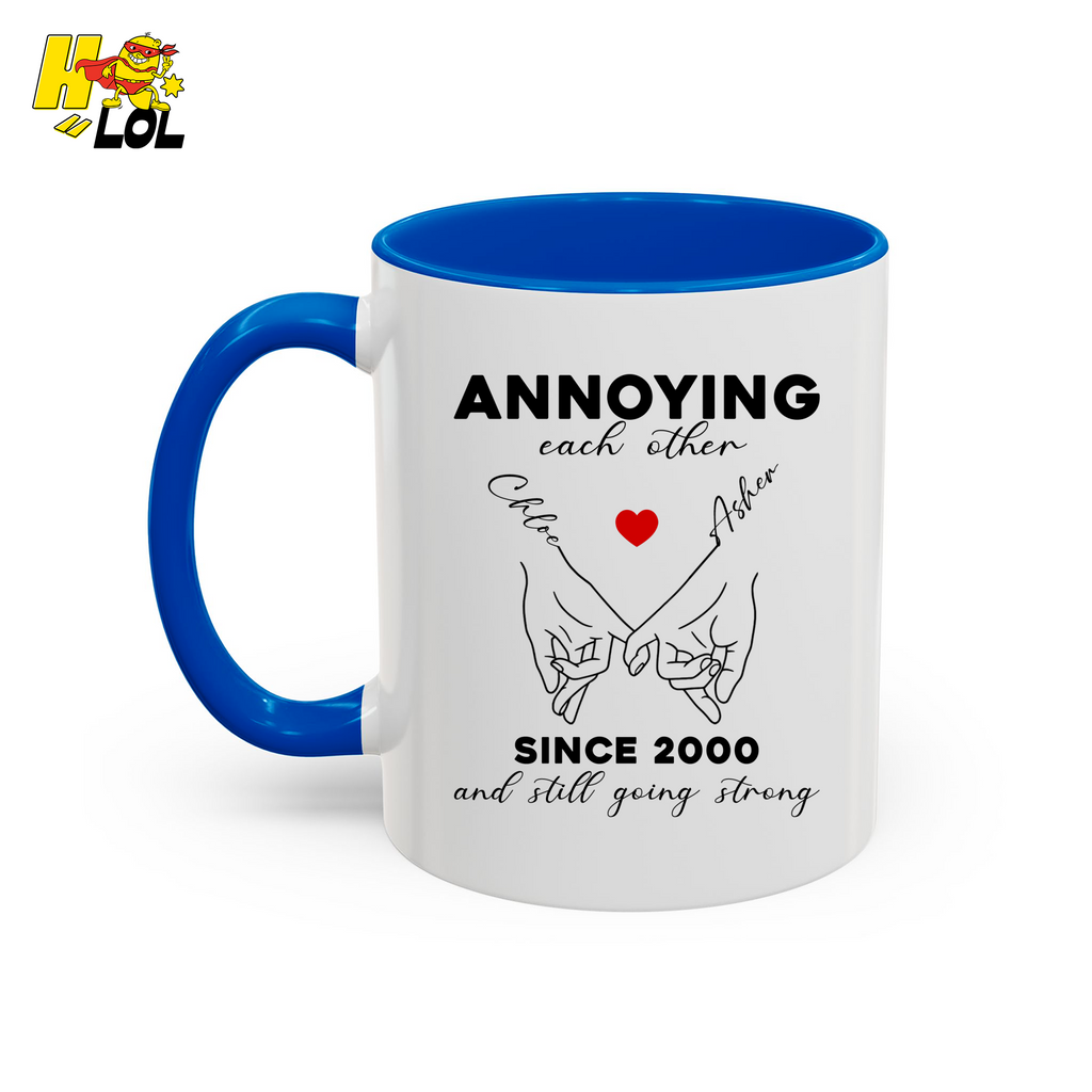 Annoying Each Other Personalized Mug Gift for Couples - HQLOL