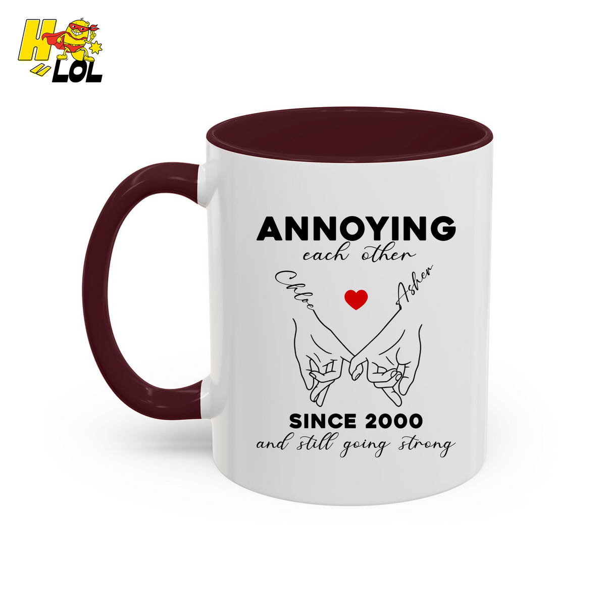 Annoying Each Other Personalized Mug Gift for Couples - HQLOL