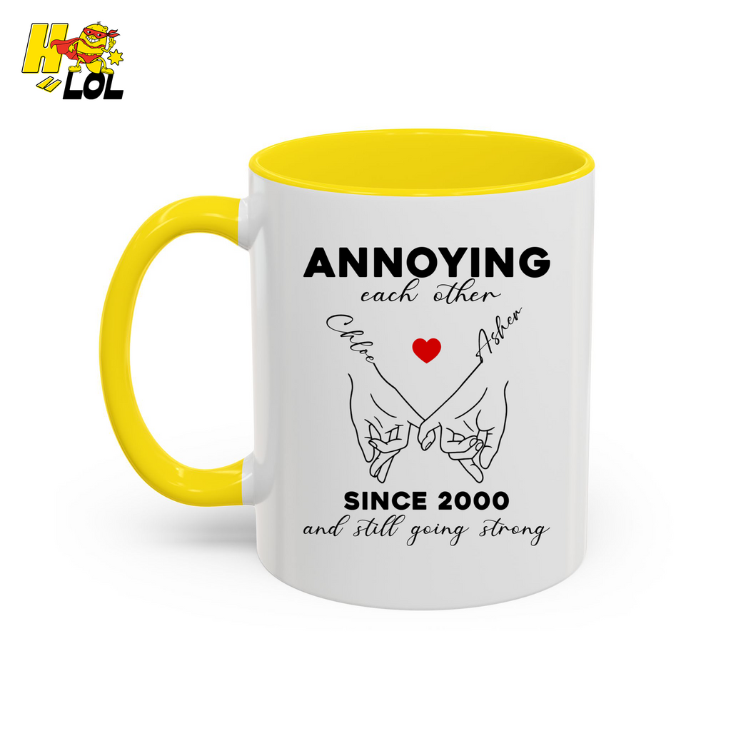 Annoying Each Other Personalized Mug Gift for Couples - HQLOL