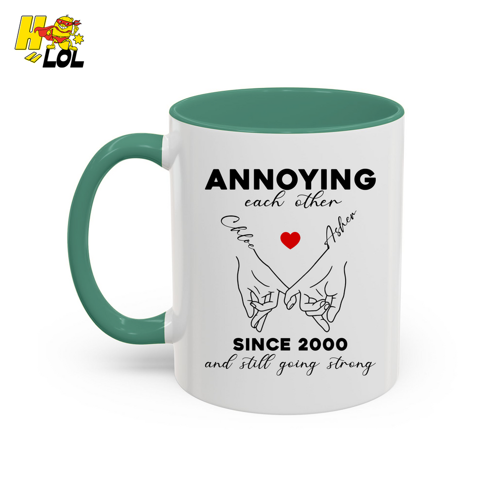 Annoying Each Other Personalized Mug Gift for Couples - HQLOL