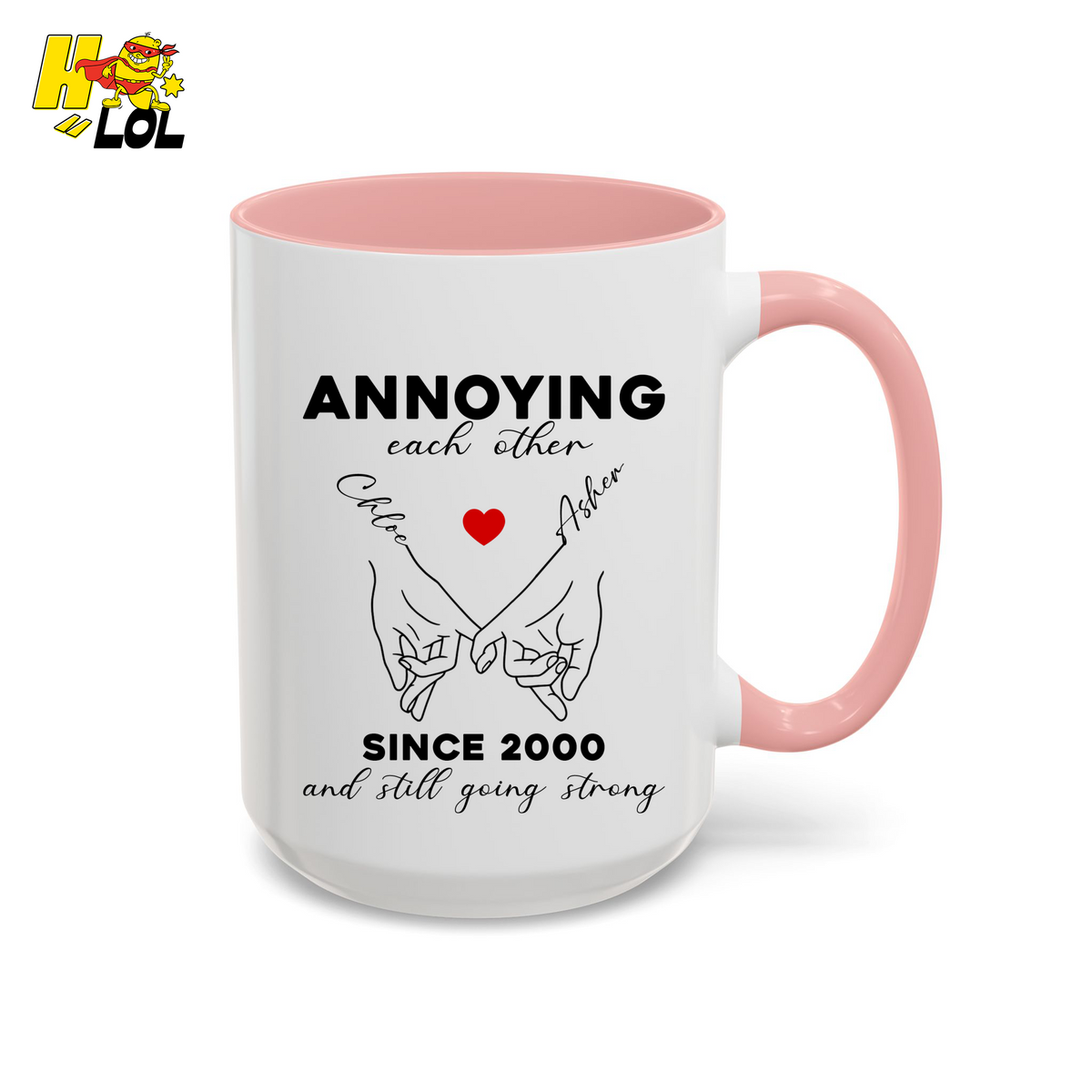 Annoying Each Other Personalized Mug Gift for Couples - HQLOL