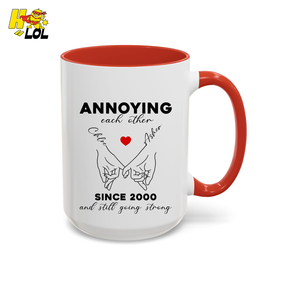 Annoying Each Other Personalized Mug Gift for Couples - HQLOL