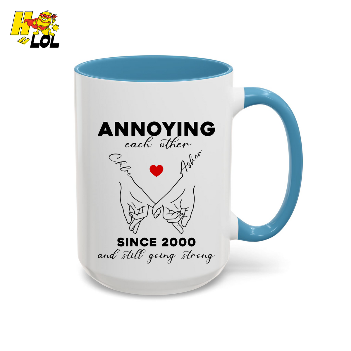 Annoying Each Other Personalized Mug Gift for Couples - HQLOL