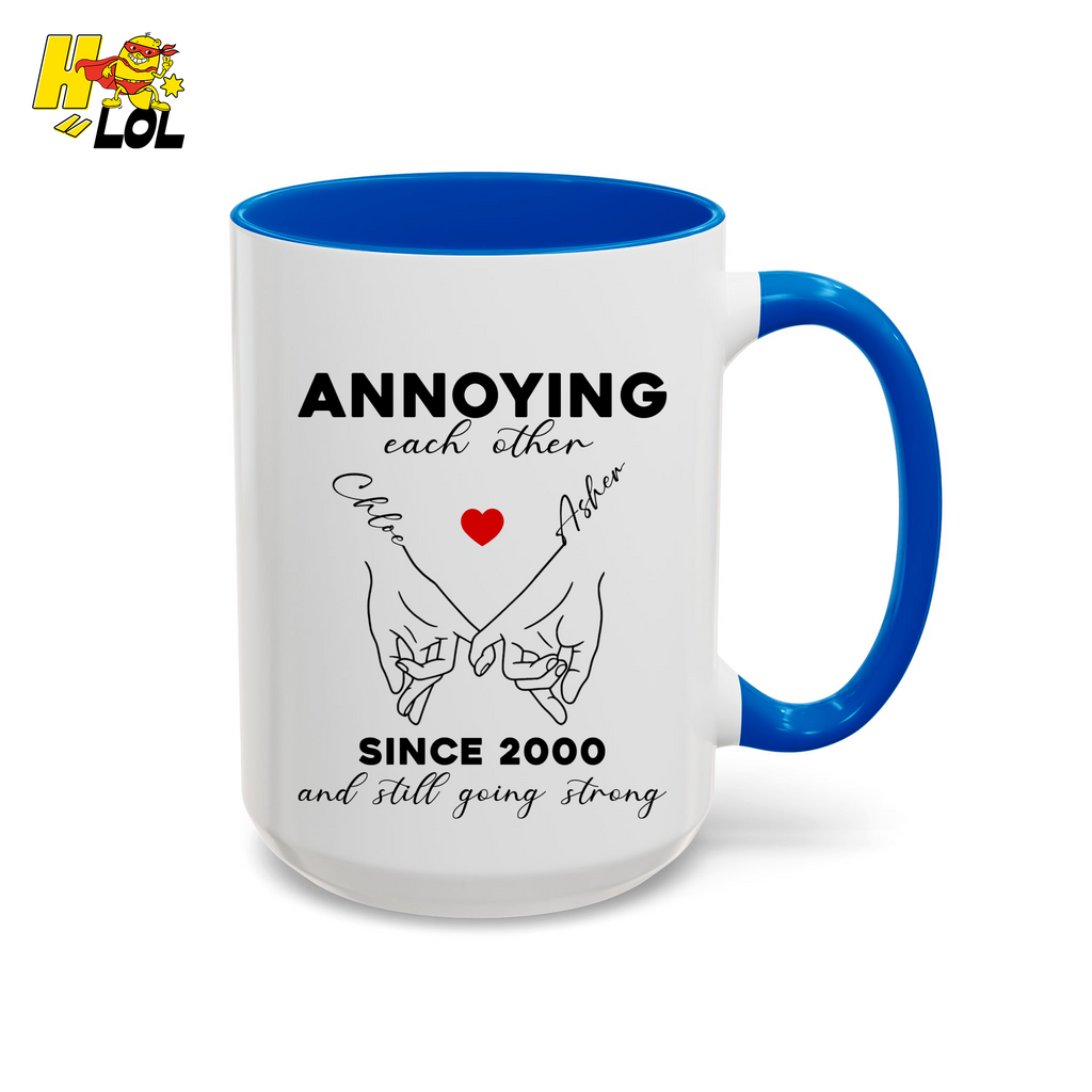Annoying Each Other Personalized Mug Gift for Couples - HQLOL