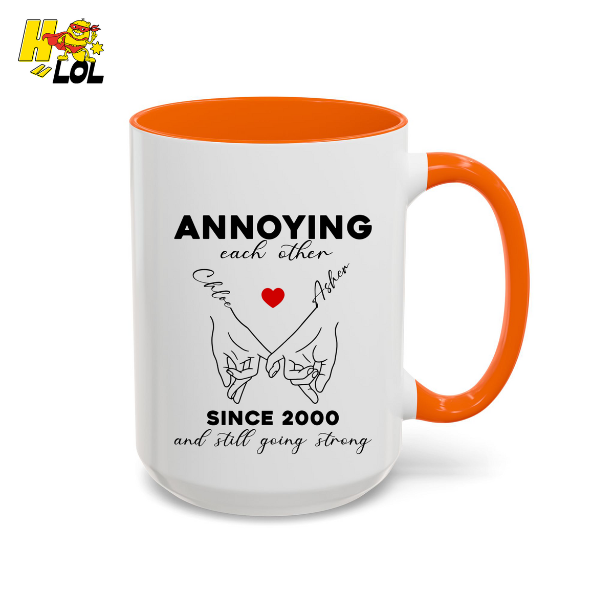 Annoying Each Other Personalized Mug Gift for Couples - HQLOL