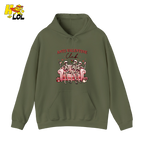 Anti Valentine Club Skeletons Hoodie Gift For Single Friends - HQLOL