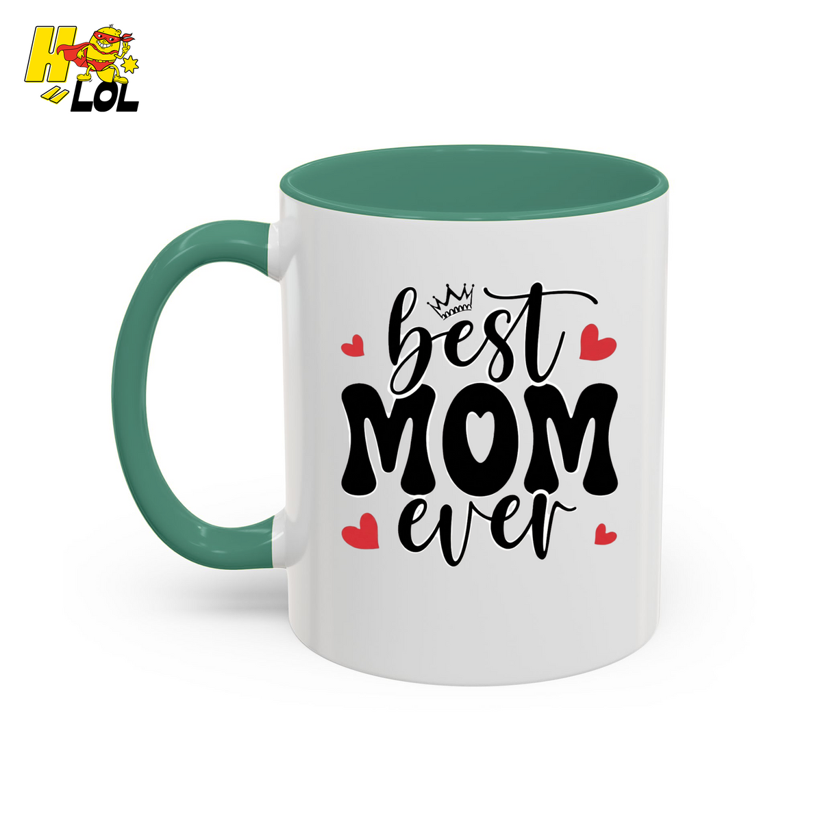 Best Mom Ever,  "#1 Mom" Mug Gift for Mother's Day - HQLOL