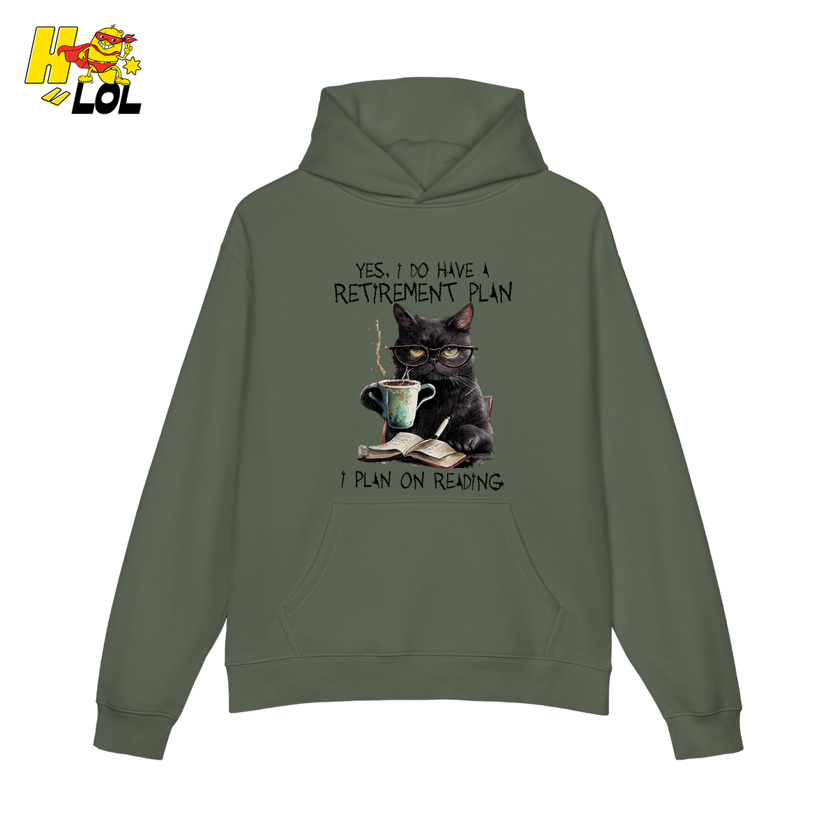 I Do Have A Retirement Plan On Reading Hoodie Gift For Book Lovers - HQLOL