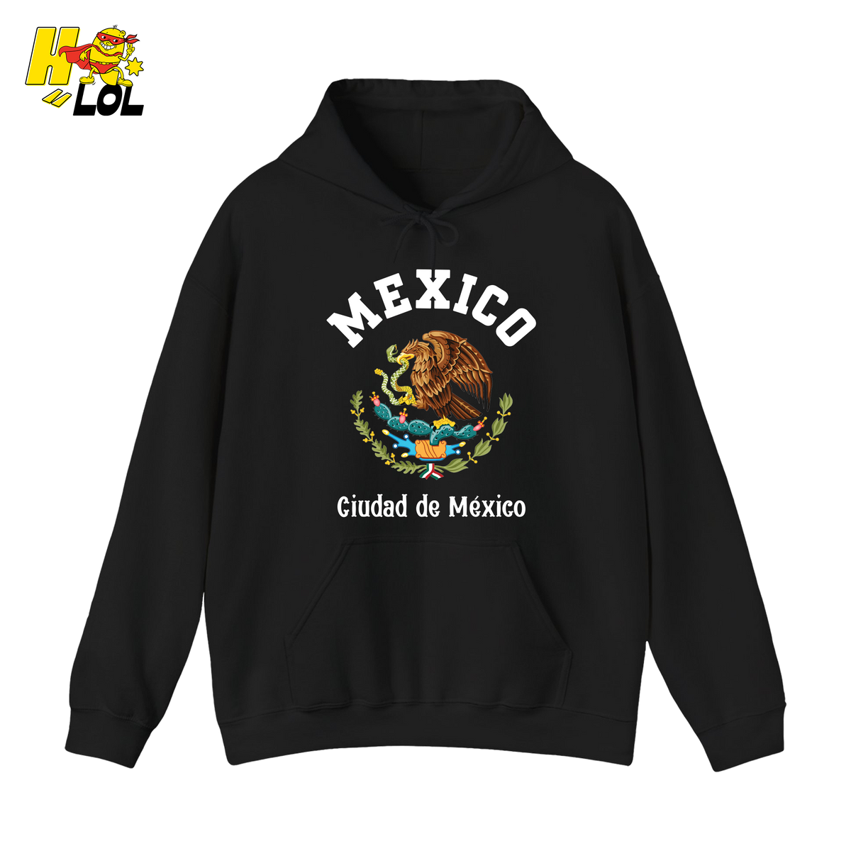 Ciudad de México Mexico City Graphic Hoodie Gift for Mexican - HQLOL